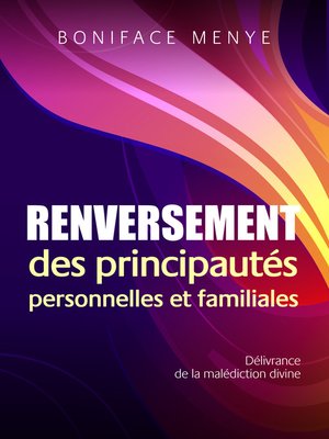 cover image of Renversement Des Principautes Personnelles et Familiales